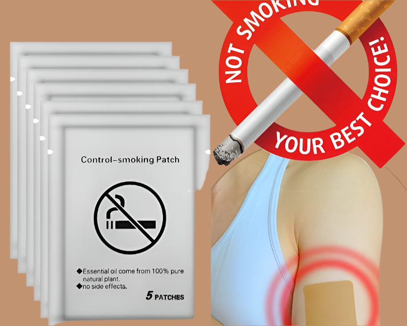 Quit Smoking Plaster Eliminate Smoking Desire Smoke Control Smoking Dispel Addiction Anti-Anxiety Herbal Patch A440