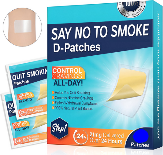 Quit Smoking Plaster Eliminate Smoking Desire Smoke Control Smoking Dispel Addiction Anti-Anxiety Herbal Patch A440